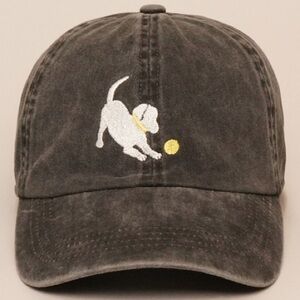 Labrador Dog Embroidered Baseball Hat Cap NWT